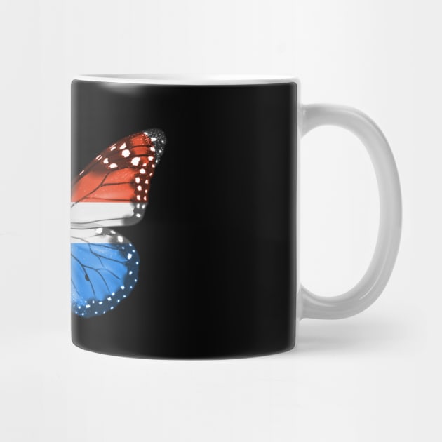 Dominican Flag  Butterfly - Gift for Dominican From Dominican Republic by Country Flags